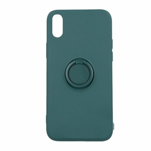 Puzdro Finger TPU iPhone X/XS - Zelené