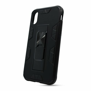 Puzdro Forcell Defender TPU/TPC iPhone Xr - čierne