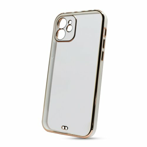 Puzdro Forcell Lux TPU iPhone 11 - biele