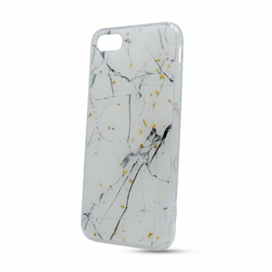 Puzdro Forcell Marble TPU iPhone 7/8/SE 2020 - biele