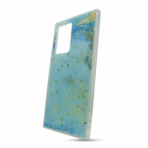 Puzdro Forcell Marble TPU Samsung Galaxy Note 20 Ultra N986 - modré