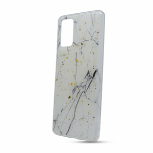 Puzdro Forcell Marble TPU Samsung Galaxy S20 G980 - biele