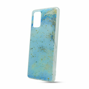 Puzdro Forcell Marble TPU Samsung Galaxy S20+ G985 - modré