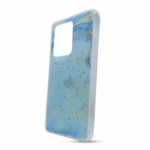 Puzdro Forcell Marble TPU Samsung Galaxy S20 Ultra G988 - modré