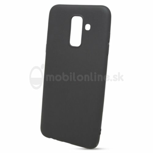 Puzdro Forcell Soft TPU Samsung Galaxy A6 A605 Plus 2018 - čierne