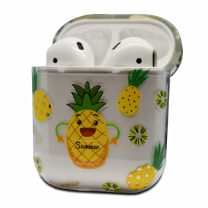 Puzdro Fruit TPC pre Apple Airpods 1/2 - ananás