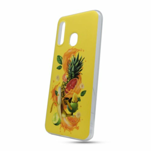 Puzdro Fruit TPU Samsung Galaxy A40 A405 - žlté