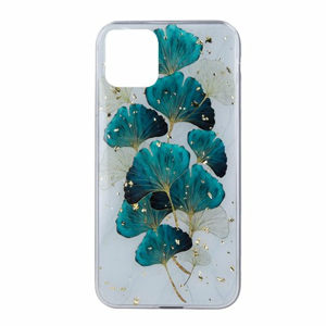 Puzdro Glam TPU for iPhone 13  - Lístie