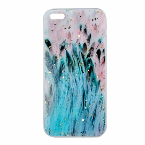 Puzdro Glam TPU  for iPhone 6/iPhone 6s - Pávie Perie