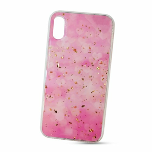 Puzdro Glam TPU iPhone XR - ružové