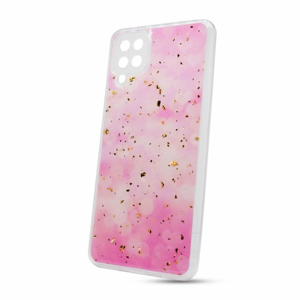 Puzdro Glam TPU Samsung Galaxy A12 A125 - ružové