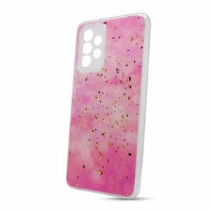 Puzdro Glam TPU Samsung Galaxy A52 A525 - ružové