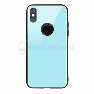 Puzdro Glass Hard TPU Samsung Galaxy S8 G950 - modré