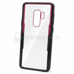 Puzdro Glass Tough TPU 1mm Samsung Galaxy S9 Plus G965 - červené