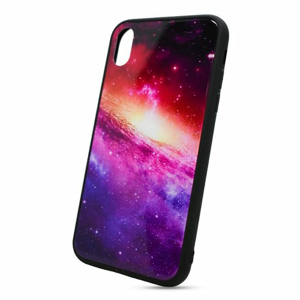 Puzdro Glass TPU iPhone XR - galaxia