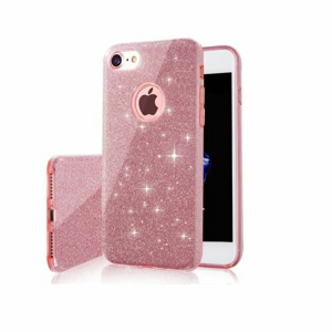 Puzdro Glitter 3in1 Samsung Galaxy A54 - ružové