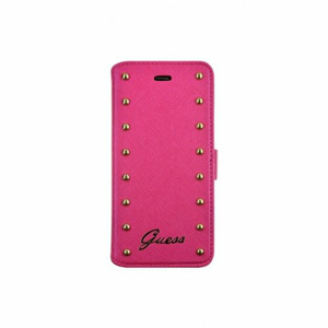 Puzdro Guess pre iPhone 6 Plus/6s Plus GUFLBKP6LSAP kožené, ružové