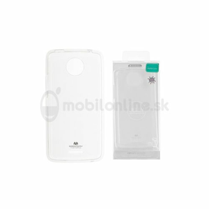 Puzdro Jelly Mercury TPU Moto C Plus - transparentné