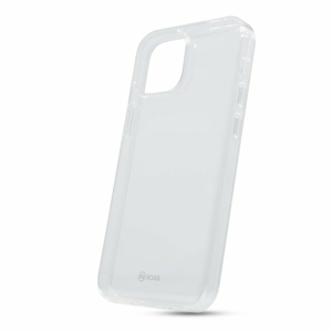 Puzdro Jelly Roar iPhone 13 Mini - transparentné