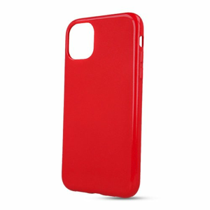Puzdro Jelly Shiny TPU iPhone 11 - Červené