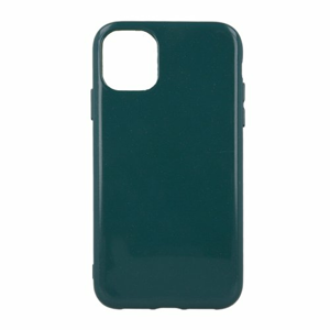 Puzdro Jelly Shiny TPU iPhone 13  - Zelené