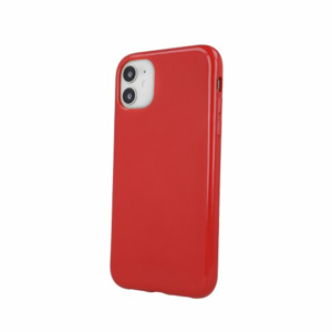 Puzdro Jelly Shiny TPU iPhone 7 Plus/8 Plus - Červené