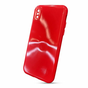 Puzdro Jelly Shiny TPU iPhone XR - červené