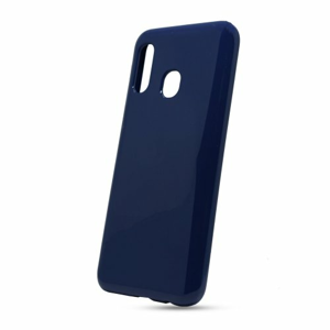 Puzdro Jelly Shiny TPU Samsung Galaxy A20e A202 - modré