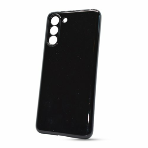 Puzdro Jelly Shiny TPU Samsung Galaxy S21 G991 - čierne