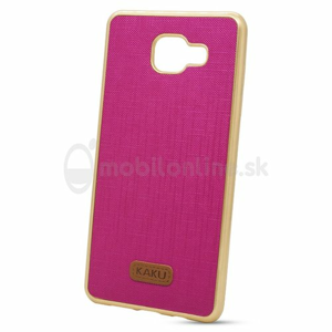 Puzdro Kaku Wall TPC/TPU Samsung Galaxy A5 A510 2016 - ružové