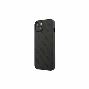 Puzdro Karl Lagerfeld iPhone 13 KLHCP13MPTLK black hard case Allover Logo