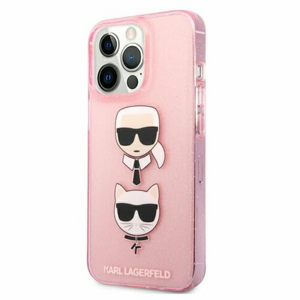 Puzdro Karl Lagerfeld iPhone 13 Pro Max KLHCP13XKCTUGLP hardcase pink Glitter Karl`s &