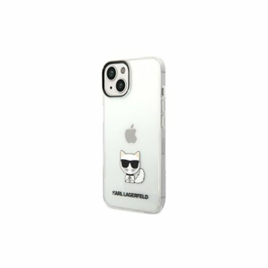 Puzdro Karl Lagerfeld iPhone 14 Plus KLHCP14MCTTR transparent hardcase Choupette Body