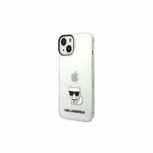 Puzdro Karl Lagerfeld iPhone 14 Pro KLHCP14LCTTR transparent hardcase Choupette Body