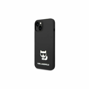 Puzdro Karl Lagerfeld iPhone 14 Pro Max KLHCP14XSLCTBK hardcase black Silicone Choupett