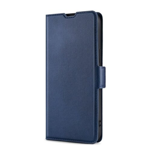Puzdro Leather Book Infinix Smart 7/Smart 7 HD - tmavo-modré
