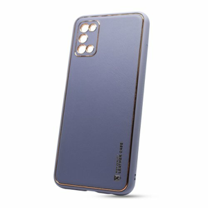 Puzdro Leather TPU Samsung Galaxy A03s A037 - modré