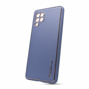 Puzdro Leather TPU Samsung Galaxy A42 A426 - modré