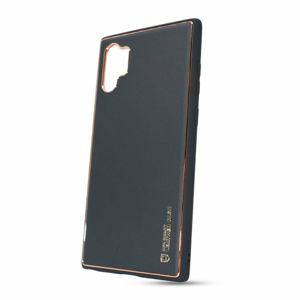 Puzdro Leather TPU Samsung Galaxy Note 10+ N975 - čierne