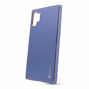 Puzdro Leather TPU Samsung Galaxy Note 10+ N975 - modré