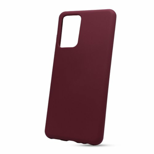 Puzdro Liquid Lite TPU Samsung Galaxy A52 5G A526 - červené (vínové)