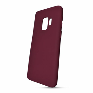 Puzdro Liquid Lite TPU Samsung Galaxy S9 G960 - červené (vínové)