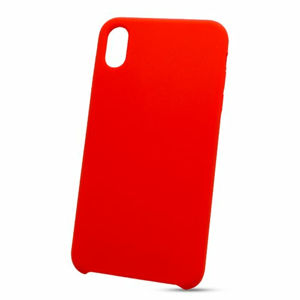 Puzdro Liquid Soft TPU iPhone XS MAX - červené