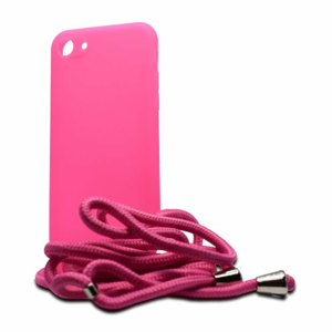 Puzdro Liquid Strap TPU iPhone 7/8/SE 2020 - ružové