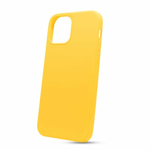 Puzdro Liquid TPU iPhone 12/12 Pro (6.1) - žlté