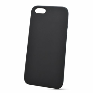 Puzdro Liquid TPU iPhone 5/5s/SE - čierne