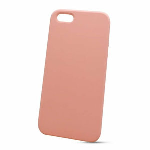 Puzdro Liquid TPU iPhone 5/5s/SE - svetlo-ružové