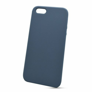 Puzdro Liquid TPU iPhone 5/5s/SE - tmavo-modré
