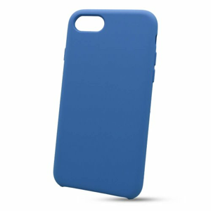 Puzdro Liquid TPU iPhone 7/8/SE 2020 - tmavo-modré