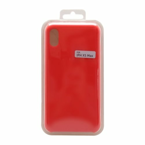 Puzdro Liquid TPU iPhone XS MAX červené